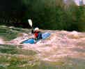 Erin in the whitewater