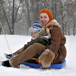 Family Sledding
