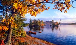 fall lake