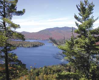 Lake Placid waters