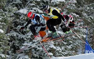 World Class Freestyle Skiiers
