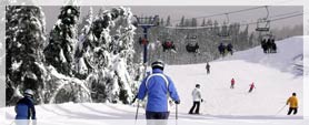 Adirondack downhill skiing on Gore