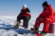 Ice fishing