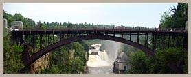 Keeseville Bridge in the Adirondacks