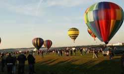 Hot Air Balloons at the Adirondack Balloon Festival