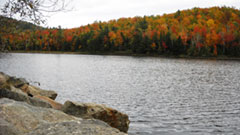 Fall foliage near Lake Placid