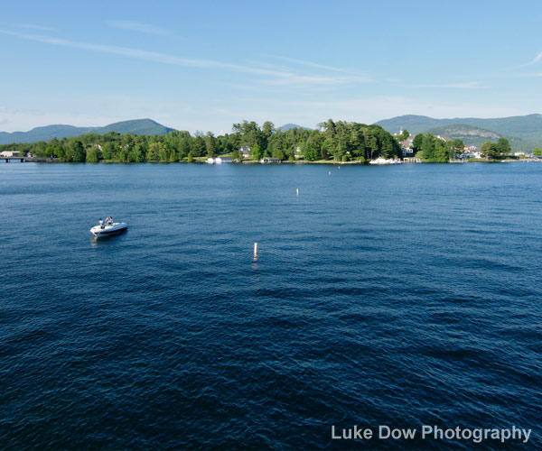 boat on lake george