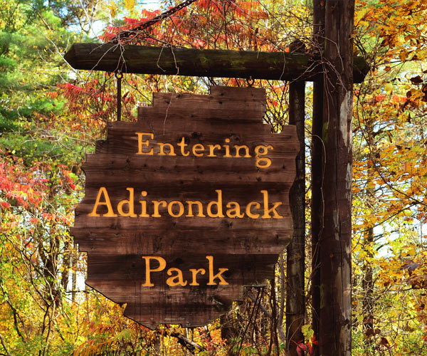 adirondack park sign