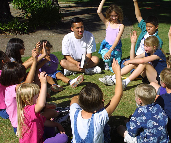 kids at summer camp