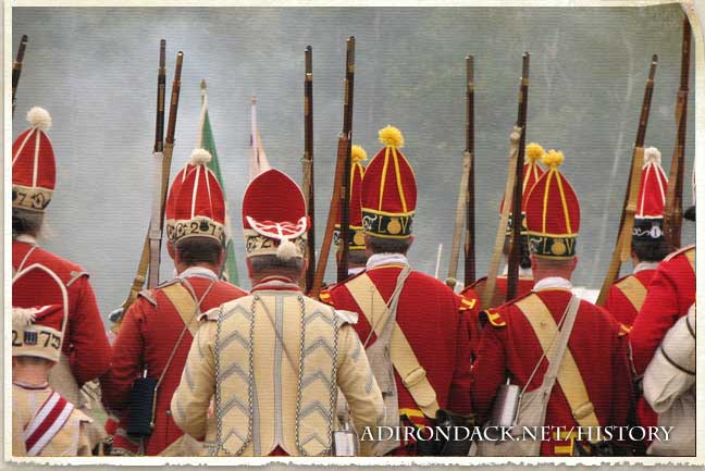 war reenactors