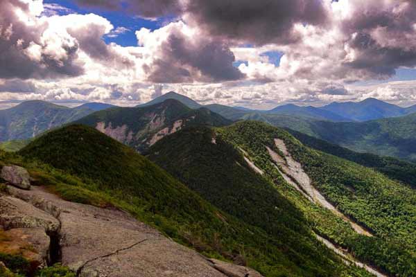 view of neighboring peaks from the summit of Gothics