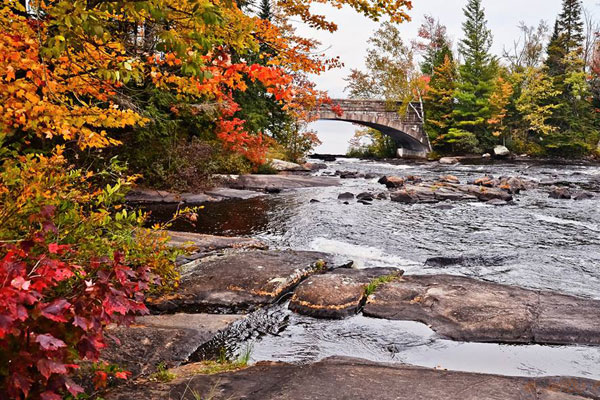 Jeffrey Boucher: Bog River Falls, Tupper Lake