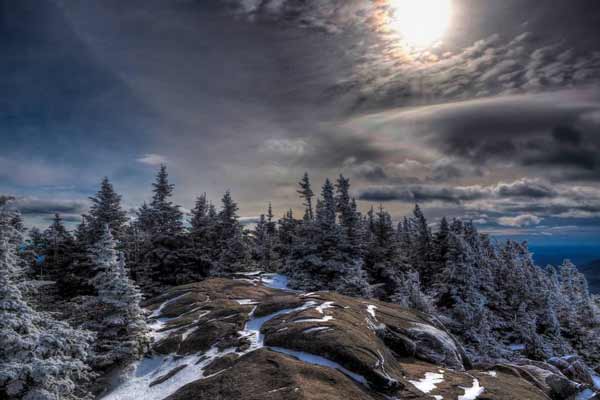 Chris Lang: View from Giant Mountain summit.