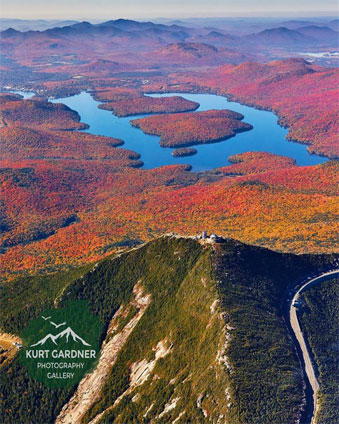 photo from the summit of whiteface mountain