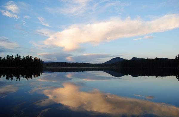 reflection on barnum pond