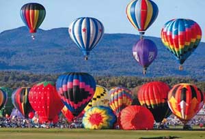 Adirondack Balloon Festival - Balloon Launch