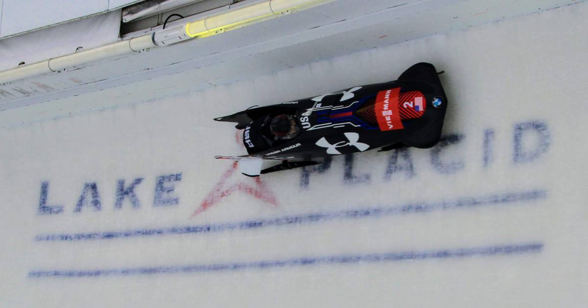 black bobsled