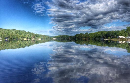 Cranberry Lake In The Adirondacks