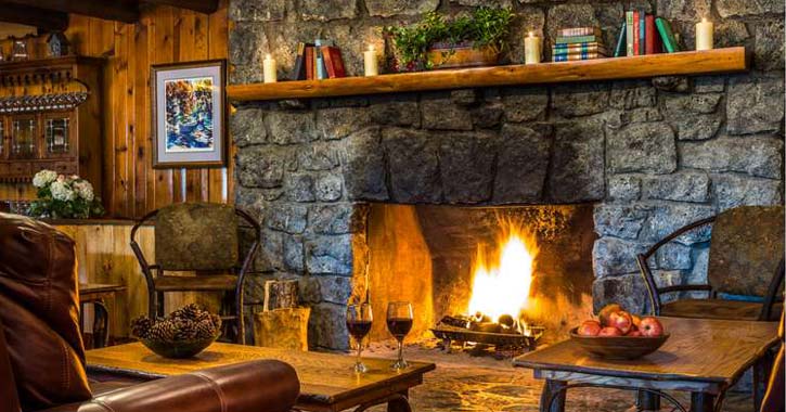 Find Cozy Winter Lodging With Fireplaces In The Adirondacks