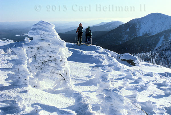 Adirondack winter hiking at gothics