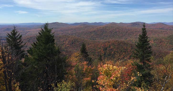 fall hike hadley