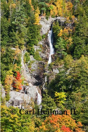 waterfall in fall