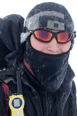 snow hiking equipment