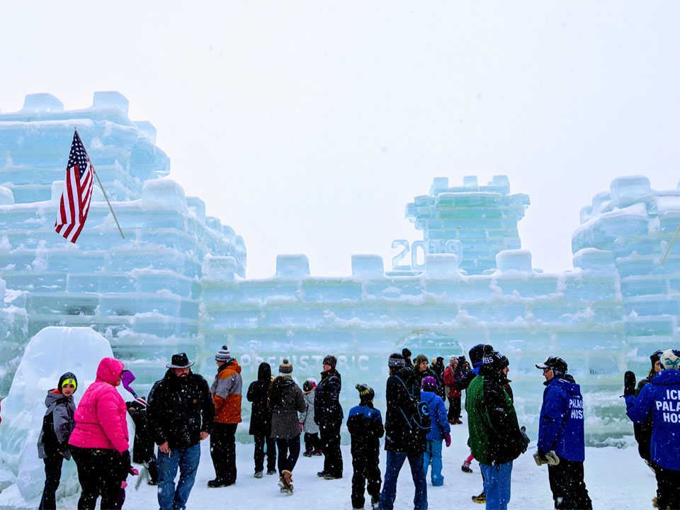 Saranac Lake Winter Carnival Ice Palace Gallery