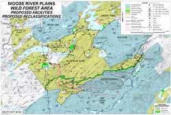 Map of Moose River Plains