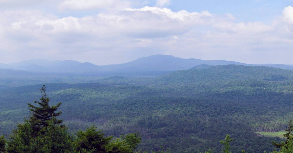 view from mountain