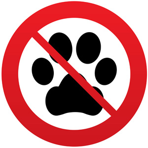 no dogs allowed symbol