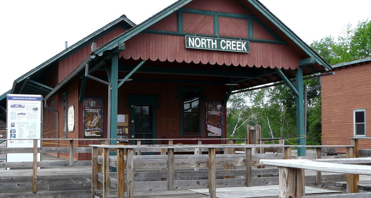 north creek train depot