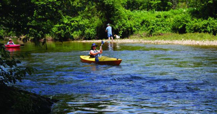 river kayaking