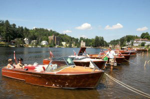 Runabout Rendezvous -Saranac Lake, New York