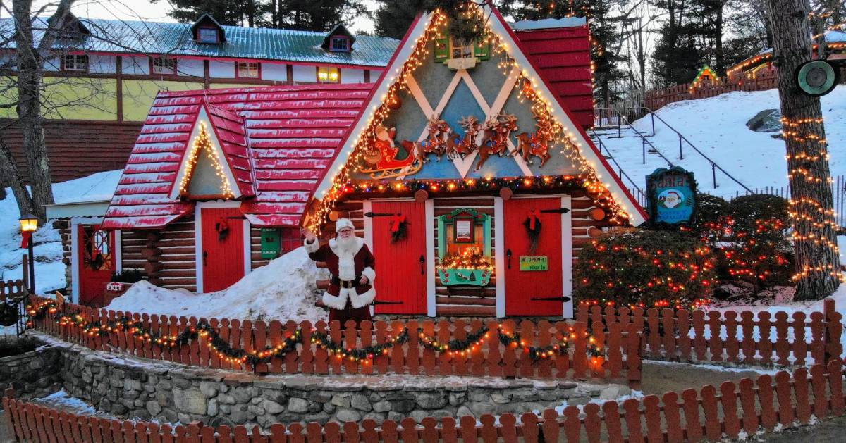 Visit Santa in North Pole, NY for 2020 Yuletide Family Weekends