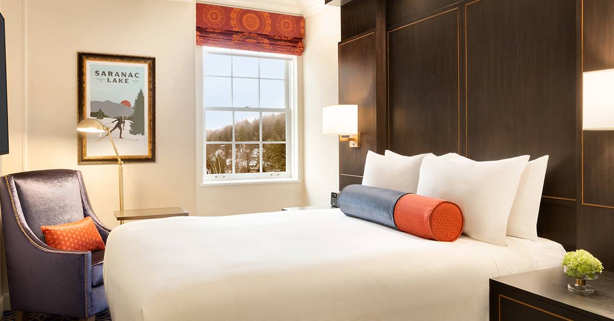 elegant hotel room