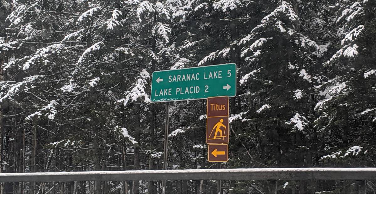 road sign
