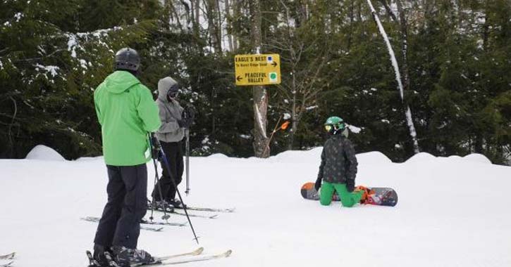 ski bowl in north creek