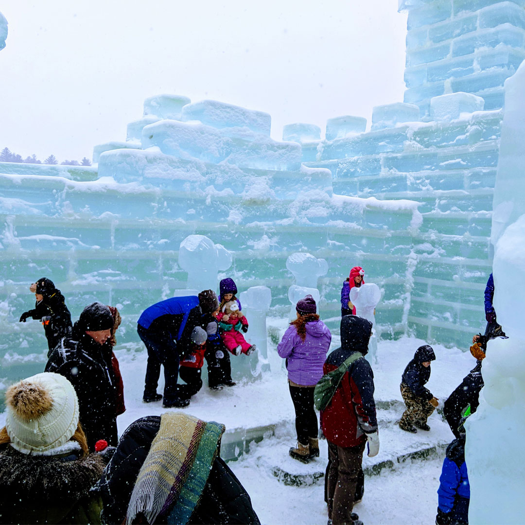 Saranac Lake Winter Carnival Ice Palace Gallery