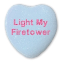 firetower conversation heart