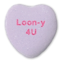 loon lake conversation heart