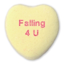 waterfall conversation heart
