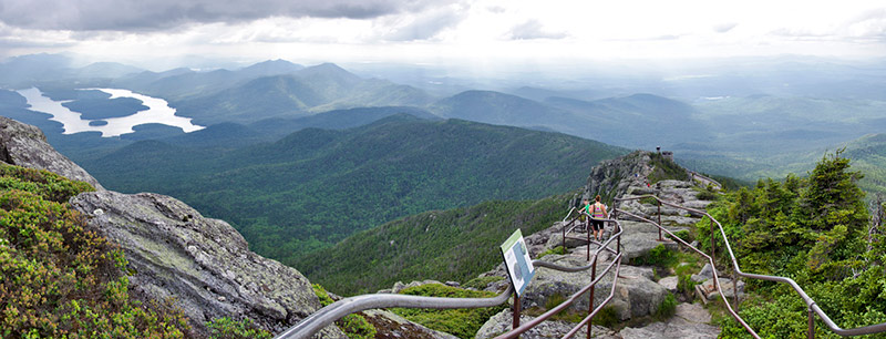 view from whiteface summit