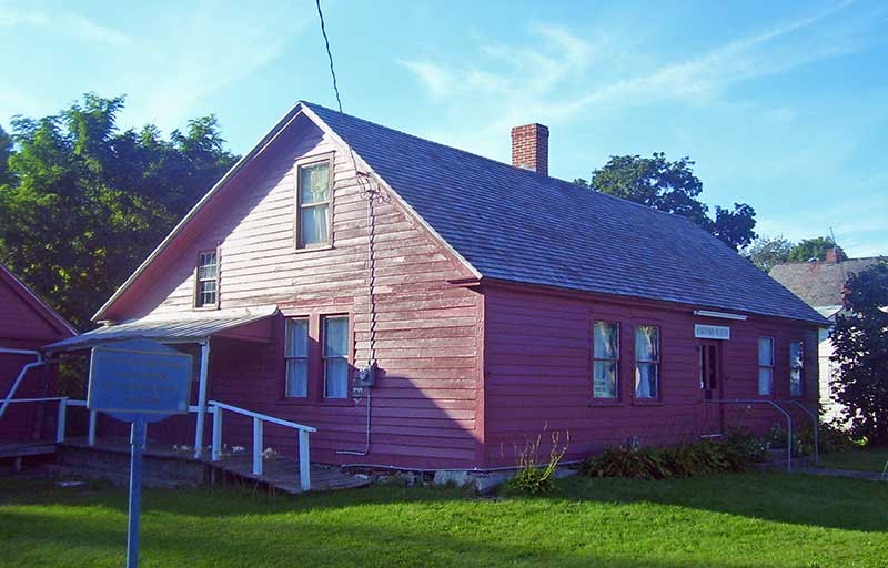 The Hartford Museum, located in the former Elisha Straight House in Hartford NY